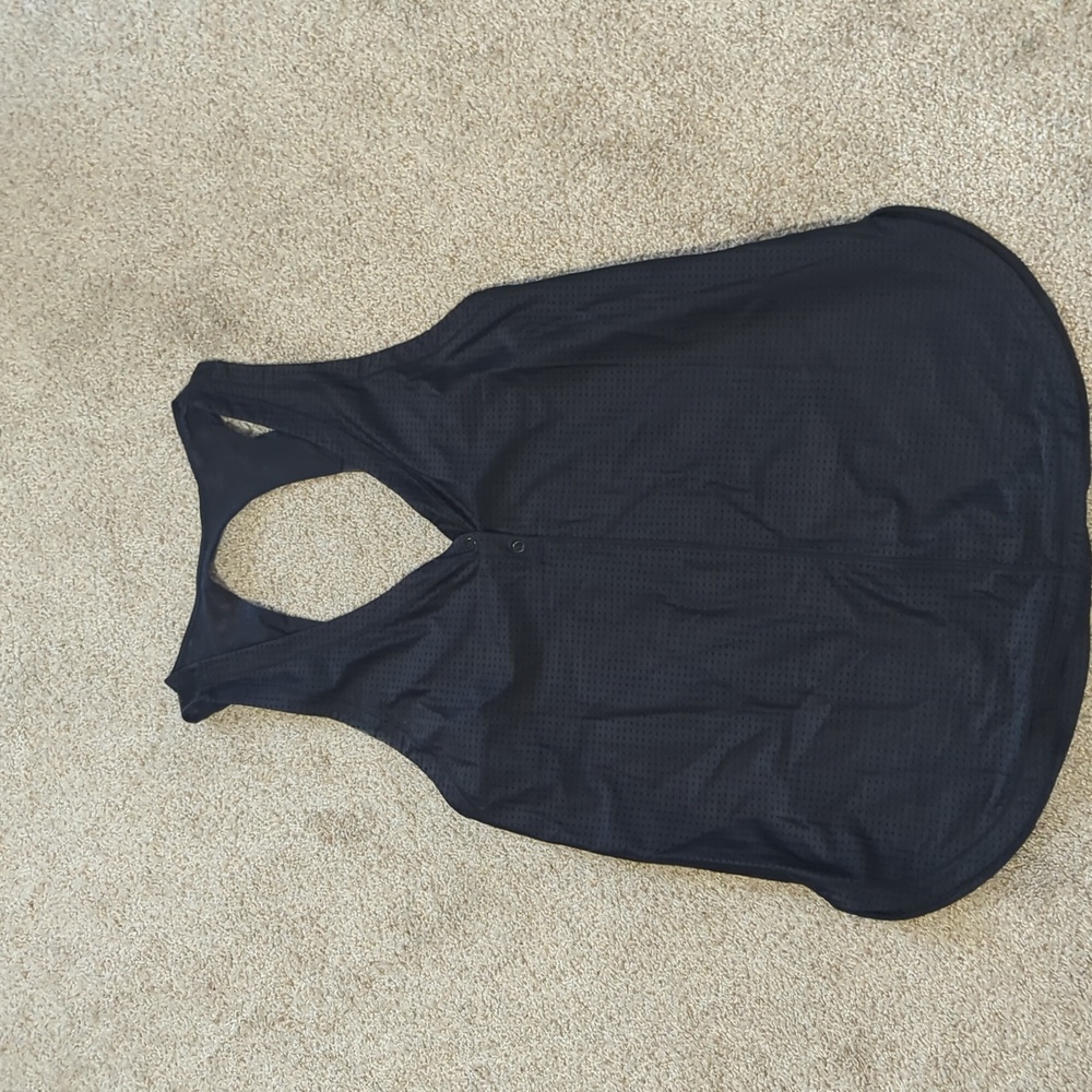 lululemon athletica Black Tank Top